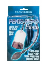 Помпа на головку фаллоса Penis Head Pump - Seven Creations - в Подольске купить с доставкой