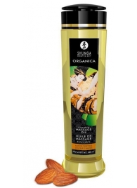 Массажное масло Organica с ароматом миндаля - 240 мл. - Shunga - купить с доставкой в Подольске