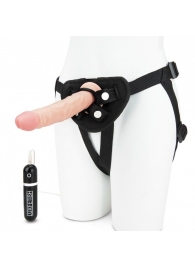 Регулируемые трусики с вибрирующей насадкой - 16 см. - Lux Fetish - купить с доставкой в Подольске