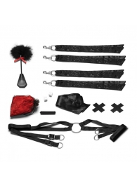 Романтический набор для БДСМ-игр с лепестками роз - Lux Fetish - купить с доставкой в Подольске