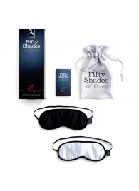 Набор из двух масок на глаза Soft Blindfold Twin Pack - Fifty Shades of Grey - купить с доставкой в Подольске
