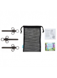 Набор из 3 черных шприцев для лубриканта - b-Vibe - купить с доставкой в Подольске