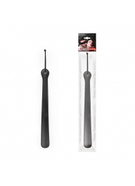 Черная гладкая классическая шлепалка с ручкой - 48 см. - Notabu - купить с доставкой в Подольске