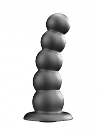 Черная насадка-плаг на харнесс PLATINUM 9 - 24 см. - LOVETOY (А-Полимер) - купить с доставкой в Подольске