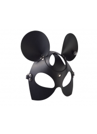Черная кожаная маска  Мышка - Sitabella - купить с доставкой в Подольске
