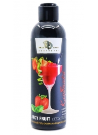 Интимный гель-смазка JUICY FRUIT с ароматом клубники - 200 мл. - БиоМед - купить с доставкой в Подольске
