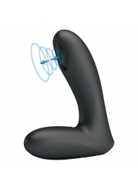 Черный стимулятор простаты Archenemy с пульсацией - 12,1 см. - Baile - в Подольске купить с доставкой