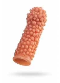 Телесная насадка с мягкими пузырьками - 16,5 см. - KOKOS - в Подольске купить с доставкой