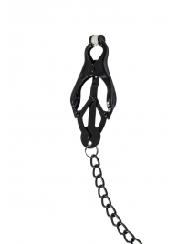Зажимы на соски Darkside с цепочкой - Lola Games - купить с доставкой в Подольске