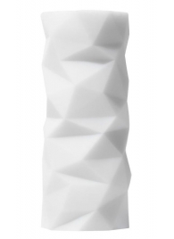 Белый 3D мастурбатор POLYGON - Tenga - в Подольске купить с доставкой