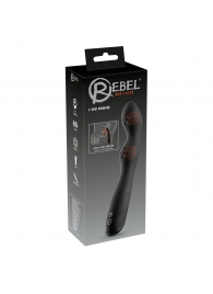 Черный вибромассажер простаты P-Spot - 23,5 см. - Orion - в Подольске купить с доставкой