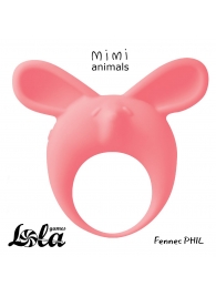 Оранжевое эрекционное кольцо Fennec Phil - Lola Games - в Подольске купить с доставкой