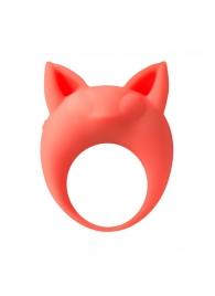 Оранжевое эрекционное кольцо Lemur Remi - Lola Games - в Подольске купить с доставкой