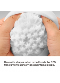 Белый мастурбатор Tenga Geo Coral - Tenga - в Подольске купить с доставкой