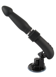 Черная секс-машина с поступательными движениями Fucking Machine - Orion - купить с доставкой в Подольске