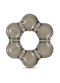 Дымчатое эрекционное кольцо Stay Hard Thick Bead Cock Ring - Blush Novelties - в Подольске купить с доставкой