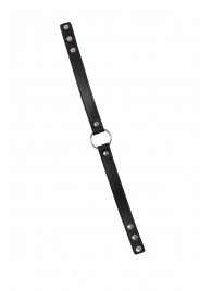 Черный ошейник Intrigue - Lola Games - купить с доставкой в Подольске