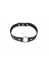 Черный ошейник Intrigue - Lola Games - купить с доставкой в Подольске