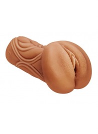 Кофейный мастурбатор-вагина Dumpling - Lola Games - в Подольске купить с доставкой