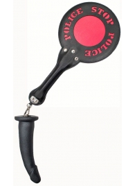 Шлёпалка  Полиция  с анальным плагом - LOVETOY (А-Полимер) - купить с доставкой в Подольске