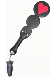 Шлёпалка  Черви  с анальным плагом - LOVETOY (А-Полимер) - купить с доставкой в Подольске