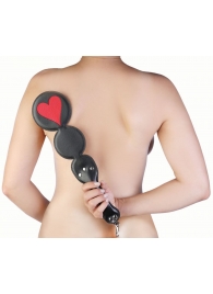 Шлёпалка  Черви  с анальным плагом - LOVETOY (А-Полимер) - купить с доставкой в Подольске