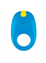 Синее эрекционное виброкольцо Romp Juke - ROMP - в Подольске купить с доставкой