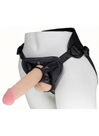 Пояс харнесс BEST UNI strap с 2 насадками - 18 и 22 см. - LOVETOY (А-Полимер) - купить с доставкой в Подольске