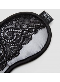 Атласная маска с кружевом Play Nice - Fifty Shades of Grey - купить с доставкой в Подольске