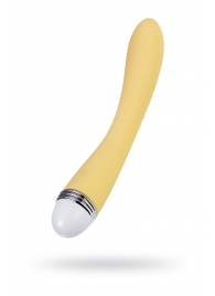 Желтый вибратор Calla - 22 см. - ToyFa