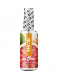 Интимный лубрикант EGZO AROMA с ароматом апельсина - 50 мл. - EGZO - купить с доставкой в Подольске