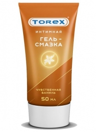 Смазка на водной основе TOREX  Чувственная ваниль  - 50 мл. - Torex - купить с доставкой в Подольске