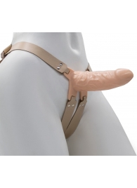 Телесный мужской парапротез MEN STYLE - 15 см. - LOVETOY (А-Полимер) - купить с доставкой в Подольске