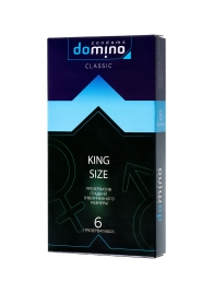 Презервативы увеличенного размера DOMINO Classic King size - 6 шт. - Domino - купить с доставкой в Подольске