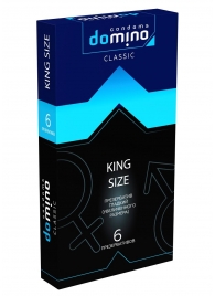 Презервативы увеличенного размера DOMINO Classic King size - 6 шт. - Domino - купить с доставкой в Подольске