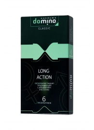 Презервативы с пролонгирующим эффектом DOMINO Classic Long action - 6 шт. - Domino - купить с доставкой в Подольске