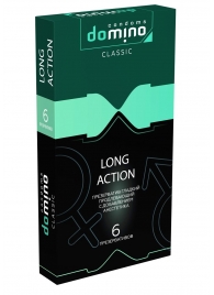 Презервативы с пролонгирующим эффектом DOMINO Classic Long action - 6 шт. - Domino - купить с доставкой в Подольске