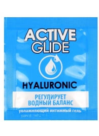 Лубрикант на водной основе Active Glide с гиалуроновой кислотой - 3 гр. - Биоритм - купить с доставкой в Подольске
