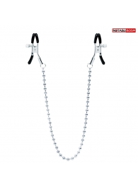 Оригинальные зажимы на соски с бусами - Notabu - купить с доставкой в Подольске