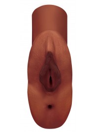 Коричневый мастурбатор Perfect Pussy Double Stroker - Pipedream - в Подольске купить с доставкой