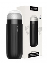 Автоматический интерактивный мастурбатор Sam Neo - Svakom - в Подольске купить с доставкой