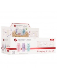 Набор из 15 мини-мастурбаторов Fantastic Egg Hard Boiled - Baile - в Подольске купить с доставкой