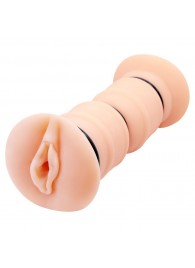 Телесный вибромастурбатор-вагина Michelle - Baile - в Подольске купить с доставкой