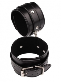 Черные оковы Classic Ankle Cuffs - Chisa - купить с доставкой в Подольске