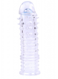 Прозрачная насадка на пенис Swirls Sleeve - 16 см. - Chisa - в Подольске купить с доставкой