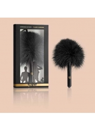 Черная перьевая кисточка с гладкой ручкой - YESforLOV - купить с доставкой в Подольске