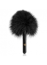 Черная перьевая кисточка с гладкой ручкой - YESforLOV - купить с доставкой в Подольске