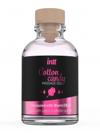 Массажный гель с согревающим эффектом Cotton Candy - 30 мл. - INTT - купить с доставкой в Подольске