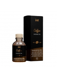 Массажный гель с согревающим эффектом Coffee - 30 мл. - INTT - купить с доставкой в Подольске