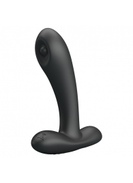 Черный массажер простаты с волновой стимуляцией Remington - 11 см. - Baile - в Подольске купить с доставкой